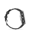 Kép 6/6 - GARMIN fenix e, stainless steel w/black silicone band, 47 mm