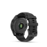 Kép 5/6 - GARMIN fenix e, slate grey steel w/black silicone band, 47 mm