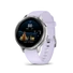 Kép 2/4 - GARMIN venu 4 - 41 mm, silver, purple silicone band