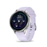 Kép 3/4 - GARMIN venu 4 - 41 mm, silver, purple silicone band