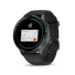 Kép 3/5 - GARMIN venu 4 - 45 mm, dark grey, black silicone band