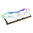 Kép 2/3 - Teamgroup 32GB 6400MHz DDR-5 T-Force Delta (Kit! 2db 16GB) (FF4D532G6400HC40BDC01) fehér memória