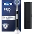 Kép 1/3 - Oral-B PRO1 Black X-Clean  elektromos fogkefe tokkal