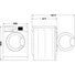 Kép 8/8 - Whirlpool FFL 6238W EE 6 kg elöltöltős mosógép