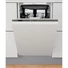 Kép 1/4 - Whirlpool WSIO 3O34 PFE X Beépíthető keskeny mosogatógép