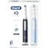Kép 2/4 - Oral-B iO series 3 Matt Black / Ice Blue Duo elektromos fogkefe