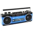 Kép 1/5 - Trevi RR501 retro Bluetooth / USB kék kazettás rádió