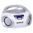 Kép 3/3 - Trevi CMP 544BT hordozható fehér Bluetooth / FM / USB / AUX / CD boombox
