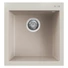 Kép 1/2 - ELLECI- Mosogatótálca Quadra 102 47x50 Granitek 1m. G39 Bianco soft