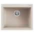 Kép 1/2 - ELLECI- Mosogatótálca Quadra 110 61x50 Granitek 1 m. G39 Bianco soft