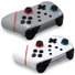 Kép 1/2 - Armor3 M07467-WHWS NuChamp Nintendo Switch vezeték nélküli kontroller csomag (2db) (Fehér, Ezüst)