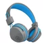 Kép 1/6 - JLAB Jbuddies Studio Kids Bluetooth szürke / kék fejhallgató