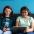 Kép 6/6 - JLAB Jbuddies Studio Kids Bluetooth szürke / kék fejhallgató