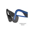 Kép 5/7 - Shokz OpenMove csontvezetéses Bluetooth kék Open-Ear Lifestyle sport fejhallgató