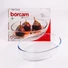 Kép 2/3 - BORCAM ovális hőálló üvegedény 2.360ml, 306*216*60mm