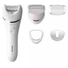 Kép 1/6 - Philips BRE710 / 00 Series 8000 Satinelle Advanced száraz-nedves fehér epilátor