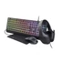 Kép 2/12 - Trust GXT792 Quadrox 4in1 gamer csomag - billentyűzet,egér,egérpad és headset