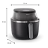Kép 5/5 - PHILIPS airfryer 3000 xl na331/00 forrőlevegős sütő