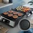 Kép 4/4 - Philips Series 5000 HD6301/90 ezüst kontakt grill