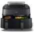 Kép 3/3 - PHILIPS airfryer 5000 dualbasket na550/00 forrólevegős sütő