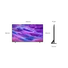 Kép 4/7 - Samsung 75" QE75QN80FAUXXH 4K UHD Smart Neo QLED Mini LED TV