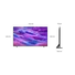 Kép 4/7 - Samsung 50" QE50QN80FAUXXH 4K UHD Smart Neo QLED Mini LED TV
