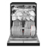 Kép 3/3 - Amica DFM66C8EOiBD mosogatógép fekete színben online áron