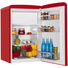 Kép 1/3 - Amica KS 15610 R 106 literes vörös retro egyajtós hűtőszekrény