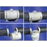 Kép 2/3 - Cata Duct in-line 100 / 2 sebességes fehér szellőztető ventilátor, csőközbe építhető