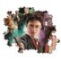 Kép 3/4 - Clementoni 104 db-os SuperColor puzzle négyzet alakú dobozban - Harry Potter (Hermione, Harry, Ron)