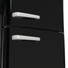 Kép 4/4 - Gorenje ONRK619EBK 300 literes alulfagyasztós kombinált hűtőszekrény- Old Timer design, Total NoFrost hűtési rendszerrel