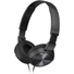 Kép 1/2 - Sony MDR-ZX310APB fekete színű összecsukható fejhallgató headset funkciókkal