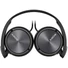 Kép 2/2 - Sony MDR-ZX310APB fekete színű összecsukható fejhallgató headset funkciókkal