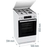 Kép 4/6 - Gorenje GK5C42WJ kombinált tűzhely