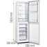 Kép 3/4 - Gorenje NRK418DCW4 alulfagyasztós hűtőszekrény
