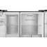 Kép 8/11 - Hisense RS818N4TIC amerikai SidebySide hűtőszekrény