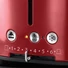 Kép 2/6 - Russell Hobbs 21680-56/RH Retro piros kenyérpirító