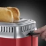 Kép 6/6 - Russell Hobbs 21680-56/RH Retro piros kenyérpirító