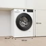 Kép 2/5 - Gorenje WG4S84A2 elöltöltős keskeny gőzmosógép