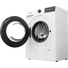 Kép 1/5 - Gorenje WG4S84A2 8 kg-os elöltöltős keskeny gőzmosógép 1400 fordulatos centrifugával, inverteres motorral