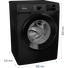 Kép 4/6 - Gorenje WPNEI84A1SW/B elöltöltős mosógép
