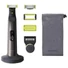 Kép 1/4 - Philips OneBlade Pro QP6551/17 hibrid borotva, Egyszerű használat, Újratölthető, LED-es digitális kijelző, Nedves és száraz használatra egyaránt