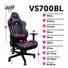 Kép 7/7 - Ventaris VS700BL fekete-kék gamer szék