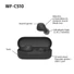 Kép 15/17 - Sony WFC510B.CE7 True Wireless Bluetooth fekete fülhallgató