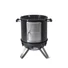 Kép 3/6 - Barbecook BC-SMO-5017 Oskar S zománcozott füstölő és grill, fekete, átmérő 40cm