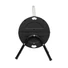 Kép 3/4 - Home GR01 hordozható asztali grill, faszén, faszénbrikett, nyitott vagy zárt fedél, 2 rostély, 2 széntartó rács, 22 cm rostélymagasság asztaltól