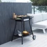 Kép 4/4 - Barbecook BC-ELE-4001 Alexia 5111 elektromos grill, oldalsó asztal, kerék, fekete, 84x55x97cm